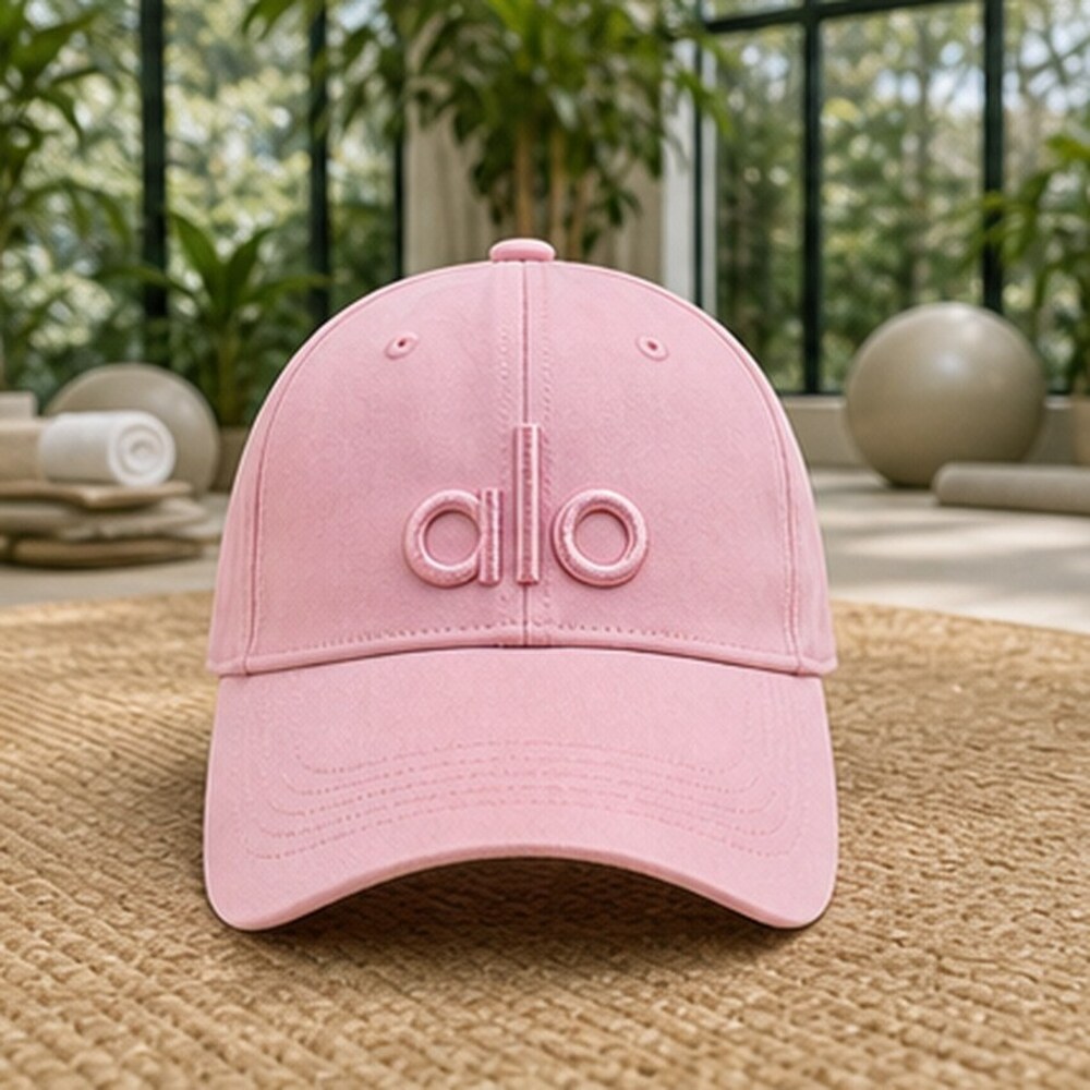 Alo Yoga Pink Baseball Cap Tennis Golf Yoga Hat